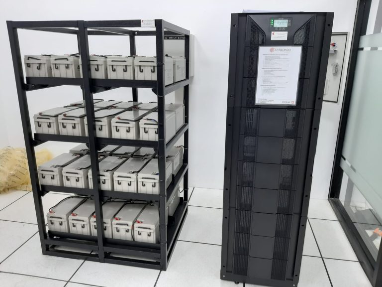 UPS 30 kW dengan battery eksternal MPower di Sampoerna, oleh tim PT Bestindo Inti Perkasa