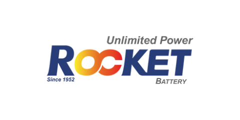 Logo battery Rocket
